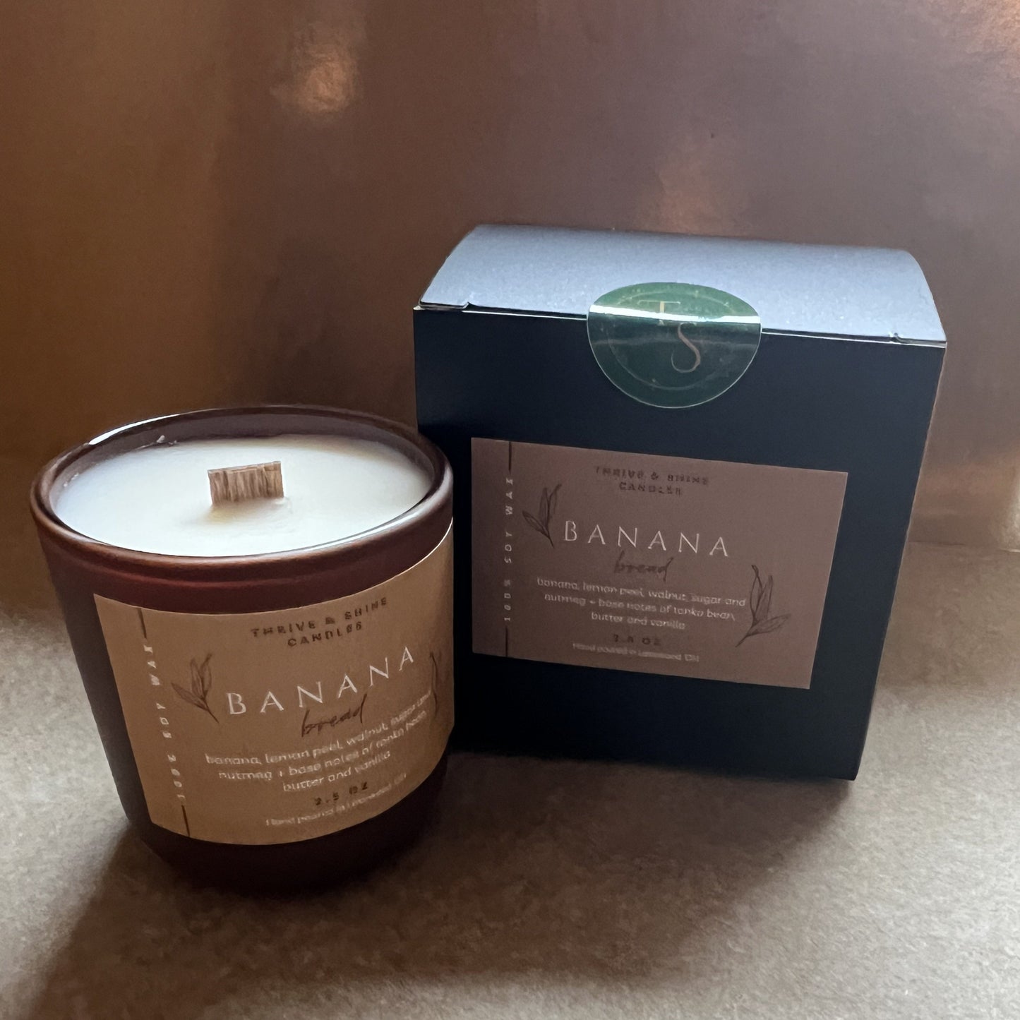 Banana Bread Candle