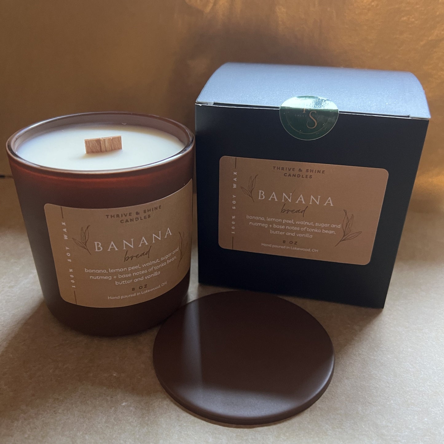Banana Bread Candle